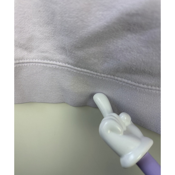 Glossier Limited Edition Lavender Hoodie Embroidered Pullover Sweatshirt Medium - Picture 13 of 16